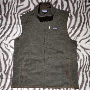 Patagonia Better Sweater vest men's XL brown